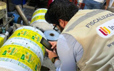 Intervienen a fábrica que imprimía etiquetas de productos falsificados de Patito, Bolivar y más